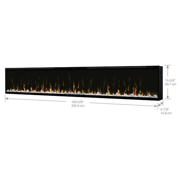Dimplex IgniteXL™ 100" Linear Electric Fireplace