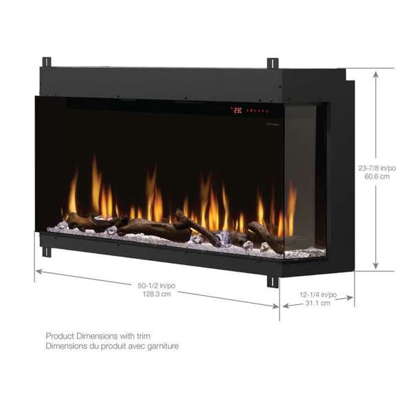 Dimplex Ignite Bold 50" Built-In Linear Electric Fireplace