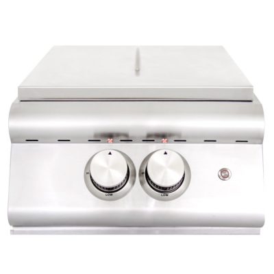 Blaze LTE Double Side Burner with Lights - LP [BLZ-SB2LTE3-LP]