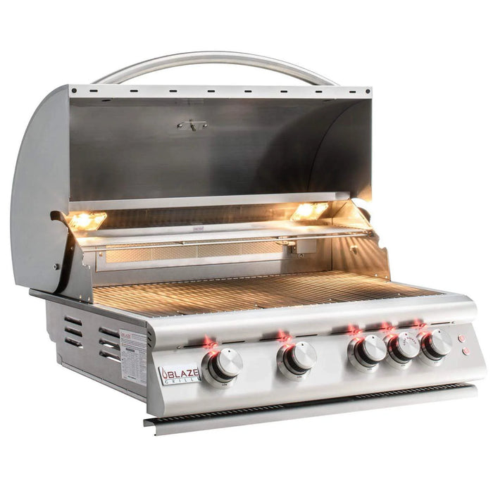 Blaze 4 Burner Premium LTE Gas Grill - LP