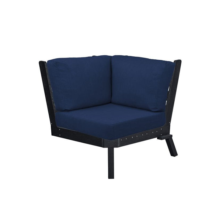 CR Plastics Tofino Sectional Corner Piece with Cushions