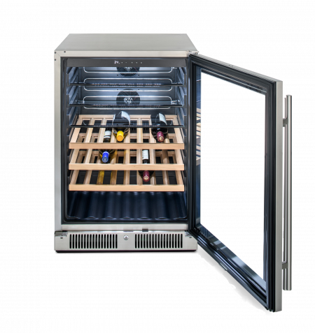 Blaze 24” Outdoor Glass Door Beverage Cooler 5.5