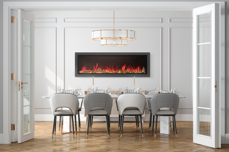Napoleon Astound 74" Built-In Electric Fireplace