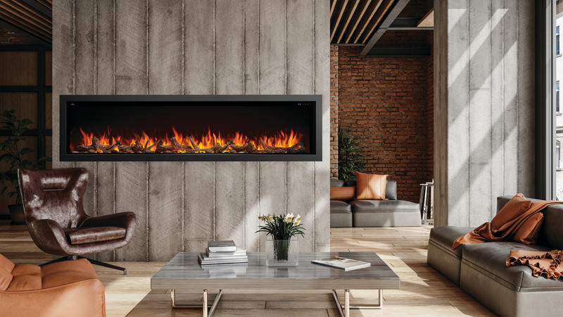 Napoleon Astound 96" Built-In Electric Fireplace