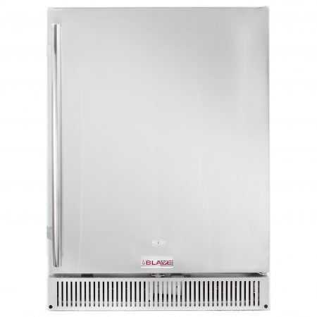 BLAZE OUTDOOR RATED STAINLESS 24” REFRIGERATOR 5.2 CU. FT. BLZ-SSRF-50DH