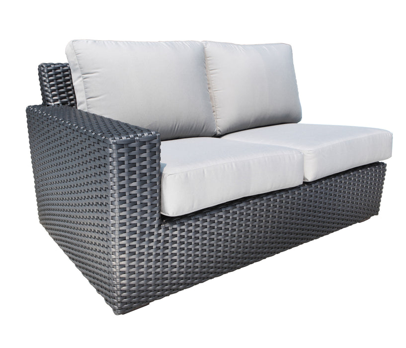 Right outdoor wicker sectional module Cabana Coast