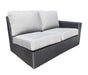 Right sectional module outdoor Wicker furniture