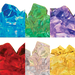 Crystal colour options for the ember bed