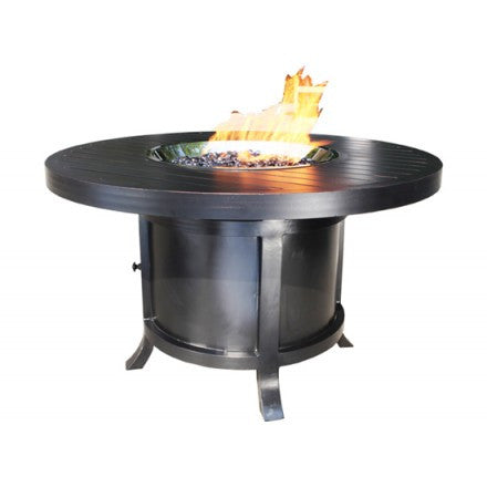 42" Round Chat Monaco Outdoor Firepit | Patio Palace