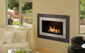 Valor Direct Vent H4 Series Gas Fireplace - Driftwood Set / Silver Surround
