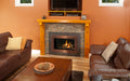 Valor Direct Vent H4 Series Gas Fireplace - Driftwood Set / Bronze Surround
