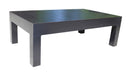 Lakeview Coffee Table by Cabana Coast - 47x28" Rectangular Table - Dark Rum