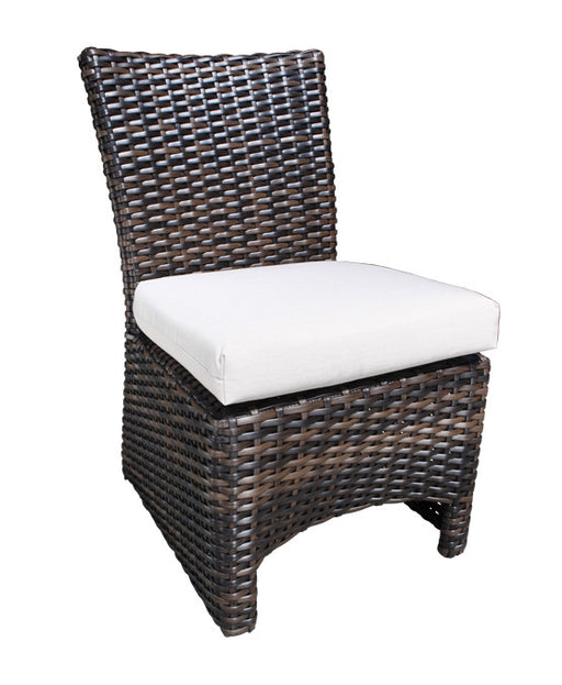 Louvre Accent Dining Chair by Cabana Coast - Espresso Flat