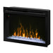 Electric Fireplace by Dimplex with a Glass Ember bed