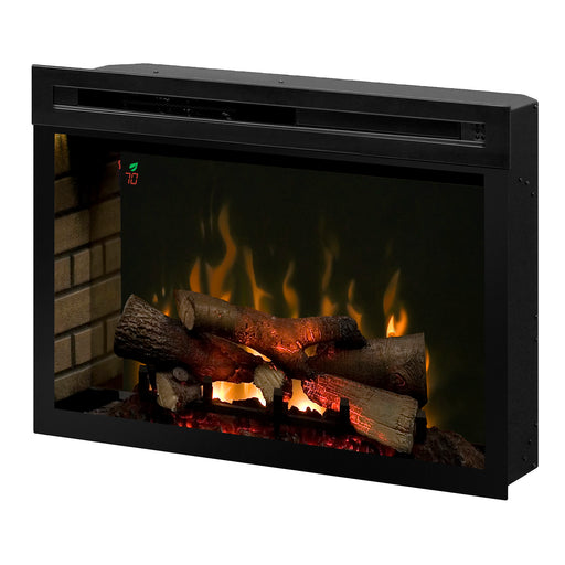 Dimplex Electric Insert with a reflective back panel for added depth