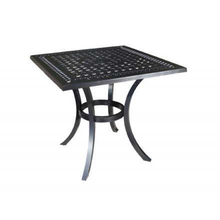Pure Dining Table by Cabana Coast - 32" Square Table - Black