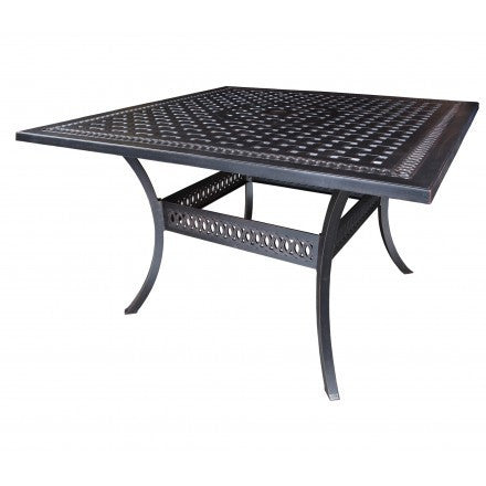 Pure Dining Table by Cabana Coast -  60"Square Counter Height Table - Black