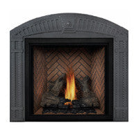 Napoleon Direct Vent Fireplace - HDX53 STARfire 52 - Arched Decorative Surround Wrought Iron Finish