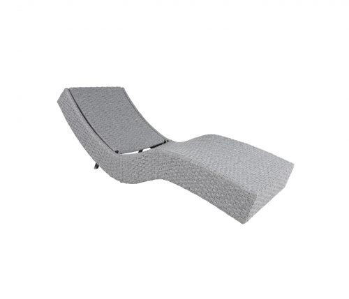 Sol Weave Cast Aluminium Chaise Lounge Chair