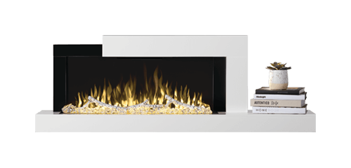 Modern Stylus wall mount Electric fireplace by Napoleon