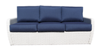 Zen Sofa Pearl Frame Front View 