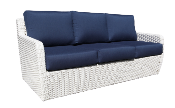 Zen Sofa Pearl Frame Side View