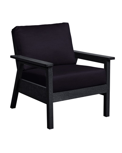 Tofino Deep Seat Chair Black 14