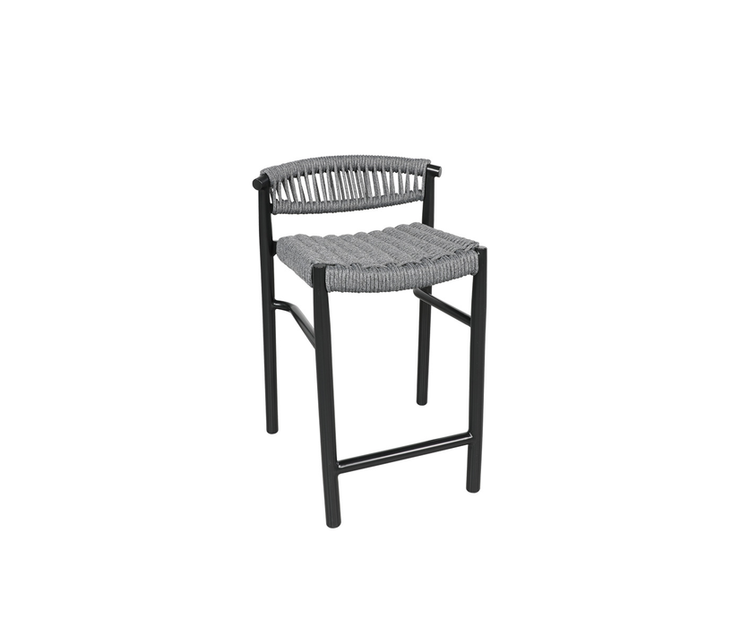 Baybreeze Cast Aluminum and Rope Deluxe Patio Furniture by Cabana Coast.