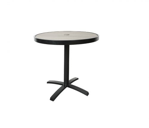 Bay 32″ Round Dining Table - Black