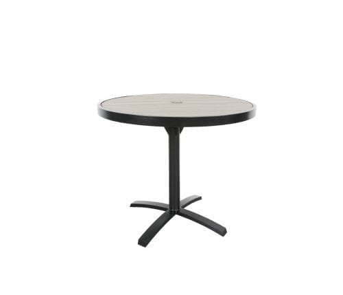 Bay 36″ Round Dining Table - Black