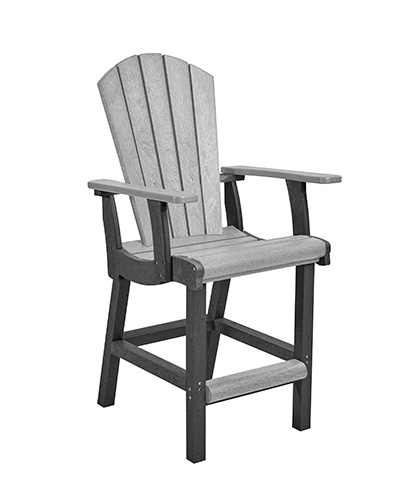 CR Plastics C28C Classic Counter Arm Chair