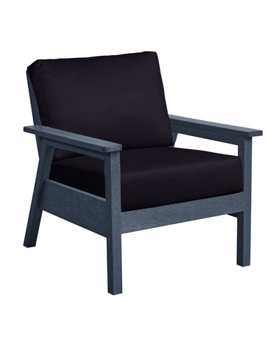 Tofino Deep Seat Chair Slate Grey