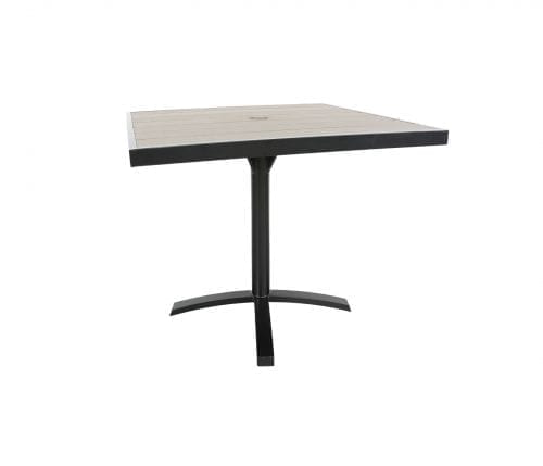 Bay 36″ Square Dining Table - Black