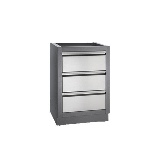 Napoleon 3 Drawer Cabinet For Built In BBQ