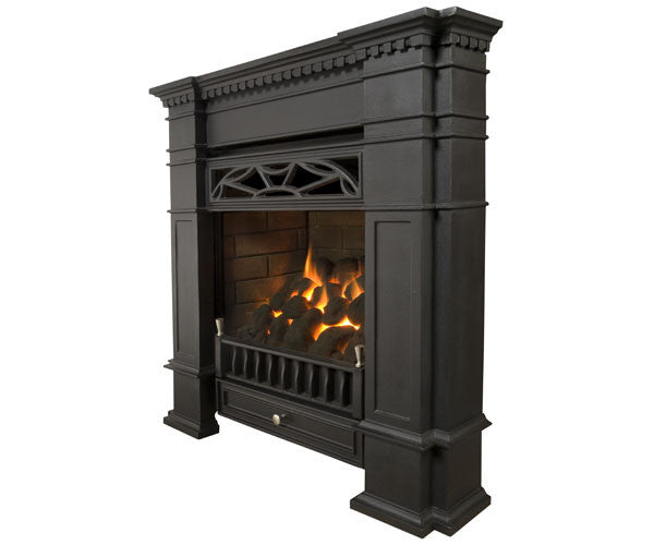 Valor Senator Zero Clearance Gas Fireplace - Log Set