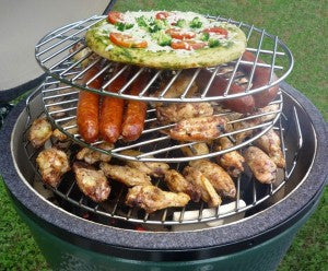 Big Green Egg Tiered Cooking 